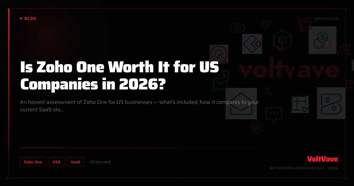 Is Zoho One Worth It for US Companies in 2026?